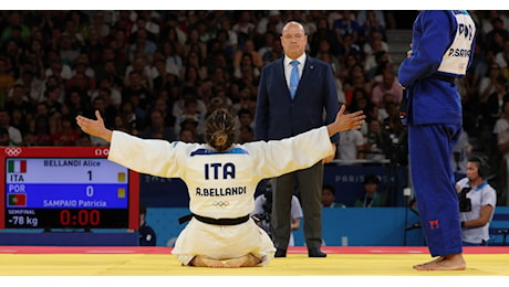 Olimpiadi, Alice Bellandi restituisce entusiasmo all'Italia del judo: Ho sognato quest'oro tutte le notti