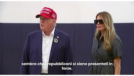 Elezioni Usa 2024, Trump: «Sono fiducioso, so che stiamo andando bene»