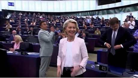 Strasburgo, von der Leyen confermata presidente della Commissione europea