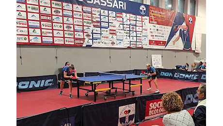 Tennistavolo Sassari, la A1 maschile gioca a Prato