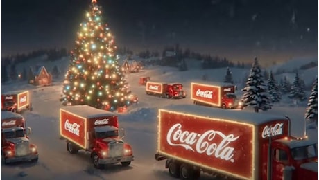 Coca-Cola sperimenta con l'AI per i nuovi spot di Natale: un risultato controverso