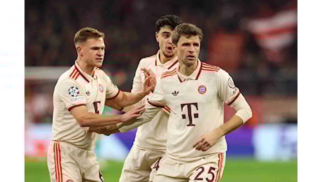 Addio al Bayern: Thomas Müller gioca la sua ultima partita