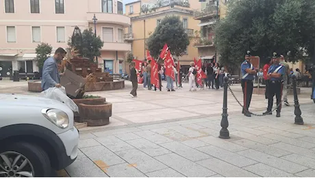 Olbia, la protesta degli operatori sanitari del Mater e del Policlinico Sassarese