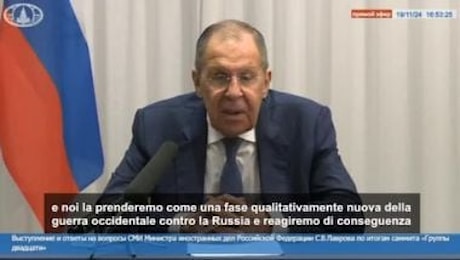 Lavrov: missili a lungo raggio da Ucraina? Nuova fase, reagiremo