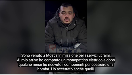 L'interrogatorio del presunto attentatore di Kirillov in un video: «Mi hanno offerto 100mila dollari e un passaporto europeo»