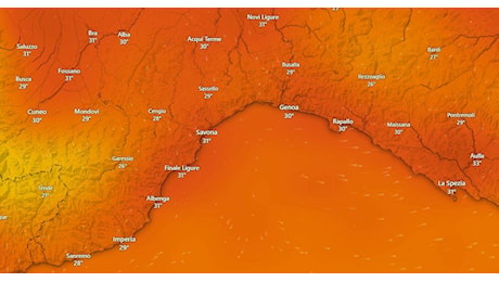 Ondata di calore a Genova, bollino arancione oggi e mercoledì: le previsioni per i prossimi giorni