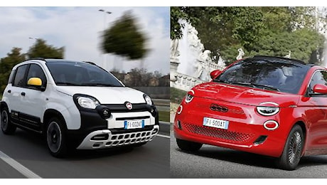 Fiat leader assoluto delle city car in Europa con Panda e 500e