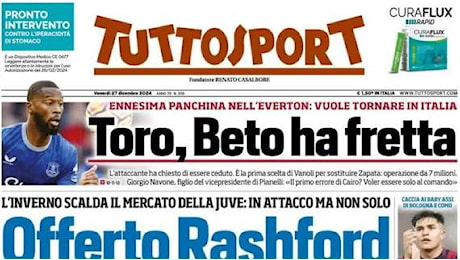 Tuttosport: Offerto Rashford, attesa Zirkzee