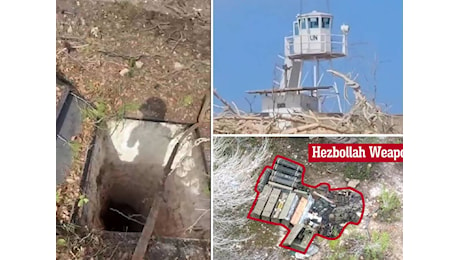 Così vicine e nessuno le ha notate: armi e tunnel di Hezbollah a venti metri dalle basi Unifil