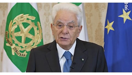 Mattarella: Sconcertanti le critiche al progetto europeo, le scelte non sono imposte da poteri oscuri ma concordate in sede comunitaria