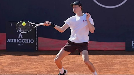 Tennis, Sinner torna in campo agli Internazionali d'Italia a Roma dopo la squalifica per doping