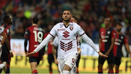 Cagliari, prima vittoria in casa. Il Torino si fa rimontare, decide l'autogol di Coco