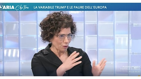 Trump, Angela Azzaro sbrocca a L'aria che tira: Posso dirlo? O ci deve piacere per forza?