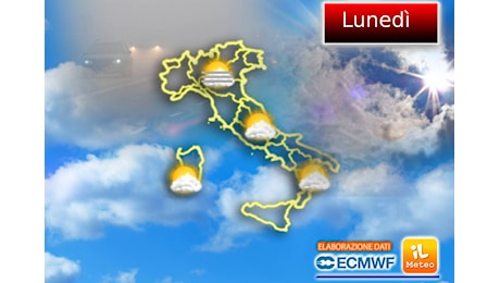 Meteo: Lunedì 4 Novembre, ancora dominio dell'alta pressione, le previsioni