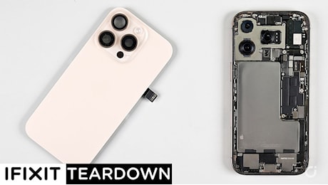 Il teardown dell’iPhone 16 Pro e Pro Max svela il nuovo design interno dei dispositivi