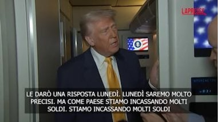 Dazi, Trump: Stiamo incassando un sacco di soldi - Il Sole 24 ORE Dazi, Trump: Stiamo incassando un sacco di soldi - Il Sole 24 ORE