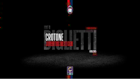 Playoff, info biglietti per Crotone-Juve Next Gen