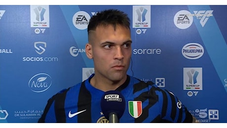 Lautaro: “Dopo il 2-0 abbiamo smesso di giocare. Sprecato troppe chance, il Milan…”