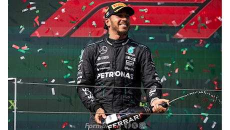Hamilton ringrazia la Mercedes per il podio numero 200. E sul contatto con Verstappen...