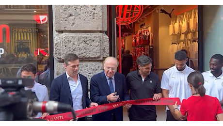 Nuovo Milan Store, ecco il taglio del nastro e l’inaugurazione | PM Video