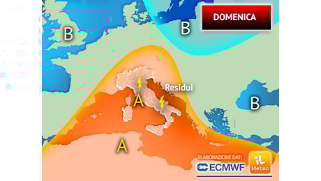 Meteo: Domenica con l'Anticiclone ma occhio alle sorprese, i dettagli