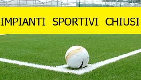 Maltempo: chiusi gli impianti sportivi all'aperto e il centro commerciale Il maestrale