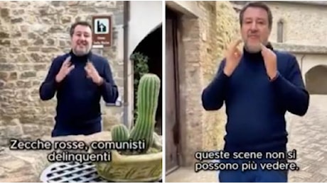 Salvini sugli scontri a Bologna: «Bisogna chiudere i centri sociali occupati dai comunisti, sono ritrovi di criminali»