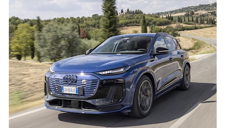 Audi Q6 e-tron: Velocissima, spaziosa ma fin troppo “touch” all’interno