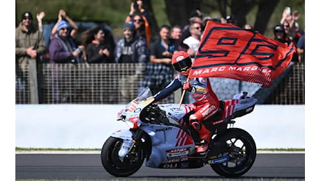 MotoGp, in Australia la spunta Marquez: secondo Martin e terzo Bagnaia