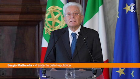 Mattarella “L’Italia cresce più di Francia e Germania”