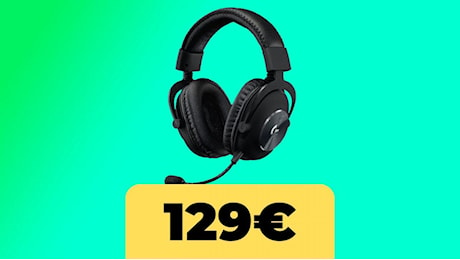 Logitech G PRO X Wireless Lightspeed, le cuffie da gaming sono in forte sconto per la Festa delle Offerte Prime