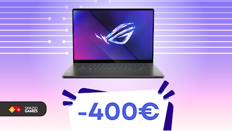 Il notebook da gaming ASUS ROG Zephyrus G16 oggi è SCONTATO di 400€!