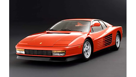 La formidabile Ferrari Testarossa compie 40 anni, omaggio a Milano AutoClassica