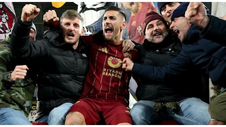 Lorenzo Pellegrini torna il magnifico: Roma è sua. La prima rete in campionato e l'esultanza liberatoria (con i tifosi)