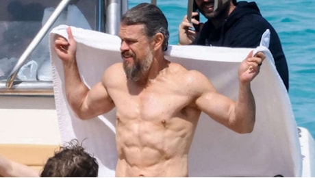 The Odyssey: l’allenamento di Matt Damon va di moda dopo le foto a torso nudo in yacht a Favignana