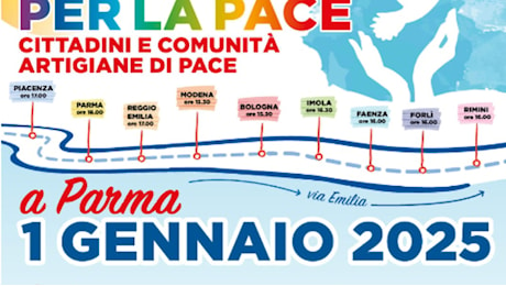 A Parma il 2025 inizia con la Marcia della Pace