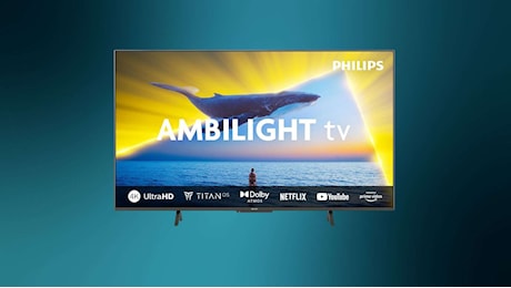 TV Philips Ambilight da 65 in super offerta: tua a soli 544€!