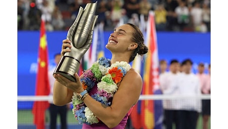 Sabalenka determinata a rimanere numero uno del mondo dopo aver superato Swiatek