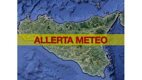 Allerta Meteo Sicilia: domani piogge e temporali