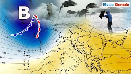 METEO a 15 giorni, dal freddo alle piogge atlantiche. Periodo decisamente variabile