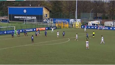 Primavera 1, l'Inter Under 20 si prende per un po' la vetta: Cesena battuto 3-2 dopo una gara sull'ottovolante