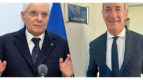 Mattarella ricoverato, Zaia: Il Veneto è con il Presidente
