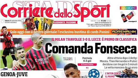 Corriere dello Sport: Thiago apre. Comanda Fonseca