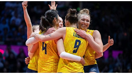 Imoco Volley in finale al Mondiale per club: Numia Milano sconfitta 3-0 in Cina. Domani (12.30 ora italiana) l'ultimo atto contro il Tianjin Bohai Bank