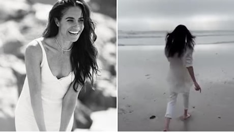 Meghan Markle torna su Instagram: il video in spiaggia per augurare buon 2025