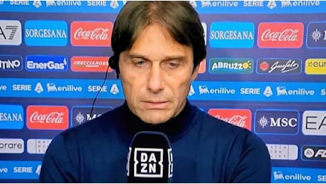 Conte: Inter realtà strutturata, ha vinto lo Scudetto a mani basse. Napoli all'inizio di un percorso