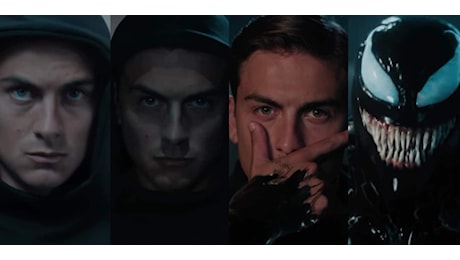 Dybala inedito, la trasformazione in Venom conquista tutti e Oriana...