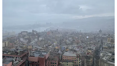 Meteo in Liguria, giornata di pioggia e acquazzoni