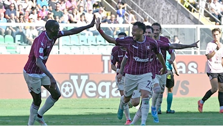 Il Catanzaro si salva al 90'. La Salernitana vince a Palermo. Pari tra Bari e Cremonese