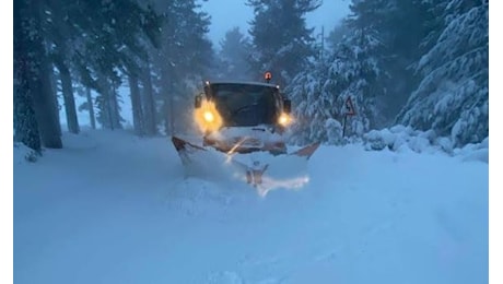 Natale con la neve: in Sicilia un tuffo nel passato